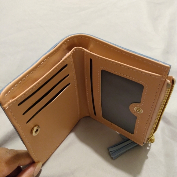 Color Block Coin Wallet - Picture 3 of 4